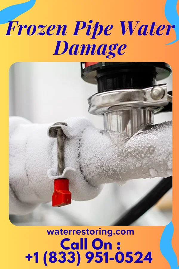 Frozen Pipe Water Damage in Northville, MI